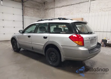 2007 Subaru Outback 2.5I from USA, damaged, VIN 4S4BP61C677340315